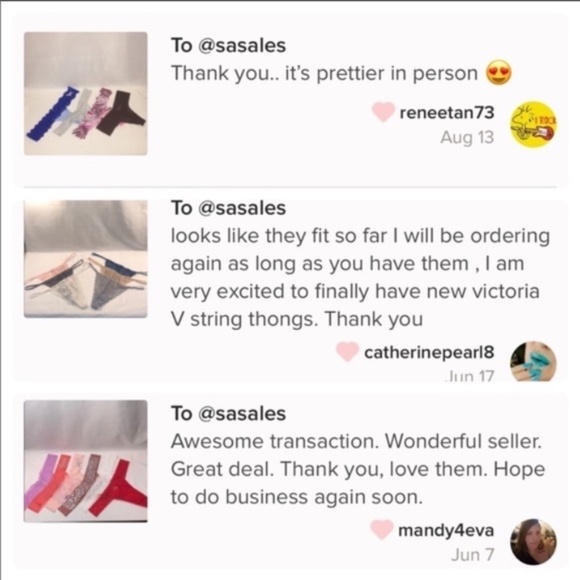 LAST ONE AVAILABLE!! - New Victoria's Secret Brief Panty Large - Picture 5 of 12